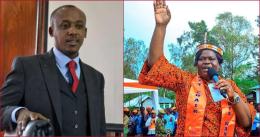 Makueni governor Mutula Kilonzo (left) apologised to his Homa Bay county counterpart, Gladys Wanga.